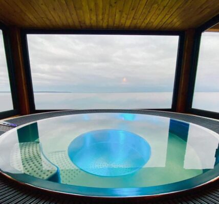 Rewa Cztery Pory Roku Kaszuby z Jacuzzi z Widoki na Morze